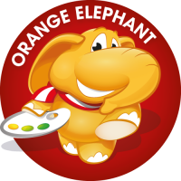 Orange Elephant