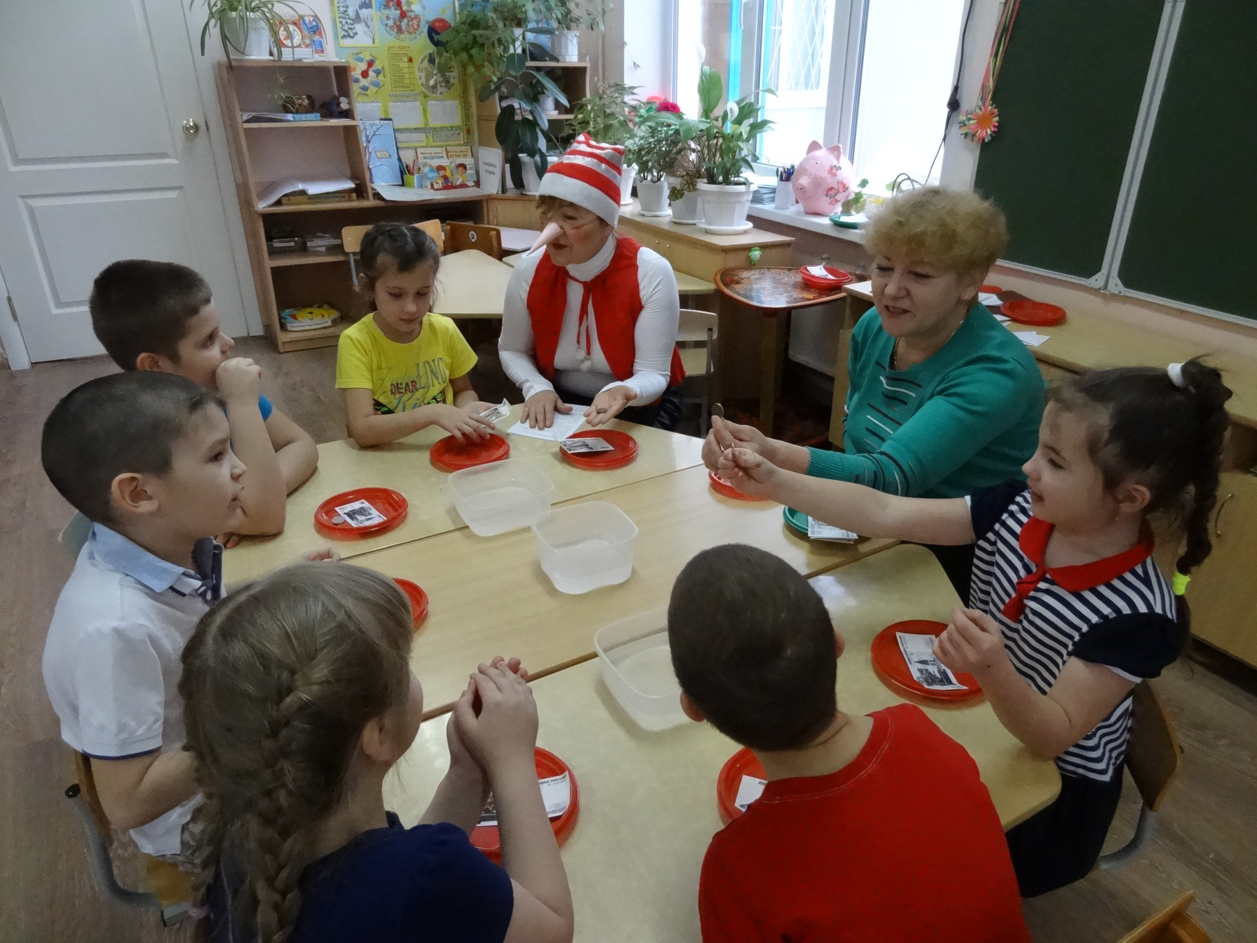 Взаимодействие с детьми в игровой форме