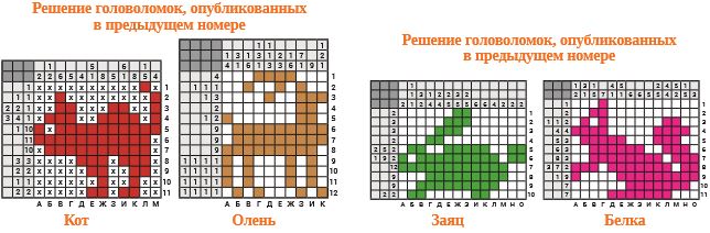 Японский кроссворд: закрепляем наши навыки!